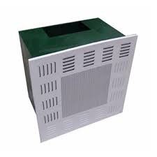 kupować Wysokiej wydajności pomieszczenie czyste Hepa Filter Box Wpływ zbiornik powietrza Wystawy płytka ocynkowana online manufacture