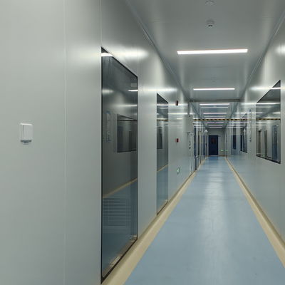 kupować GMP Gładka powierzchnia czysty pokój Okienko ze szkła hartowanego z ramą z aluminium online manufacture
