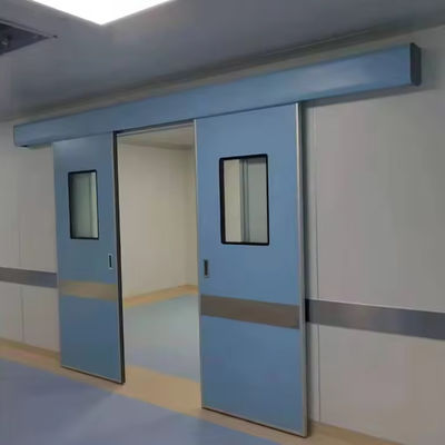 kupować Laboratoryjne szpitalne drzwi przesuwne Automatyczne drzwi do czystych pokoi 1100x2200mm online manufacture