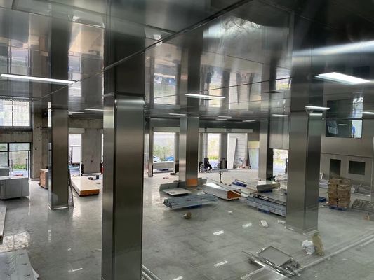 kupować Certyfikowane ISO 304 0,5 mm Płyty kanapkowe z stali nierdzewnej do czystych pomieszczeń dla fabryk spożywczych online manufacture