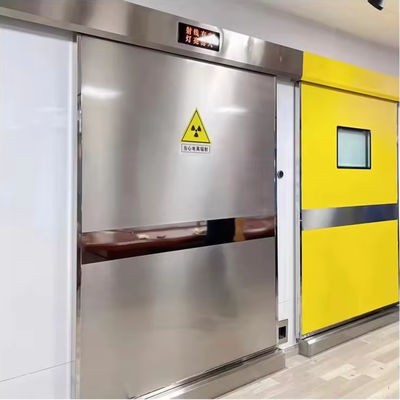 kupować W szpitalu CT Room X-ray Lead Lining Door Lead Armored Door Automatyczne drzwi przesuwne online manufacture