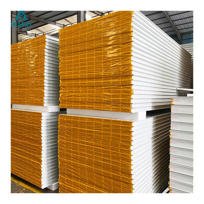 kupować Ognioodporny 120min GMP Mgo Panel Wool Rock / EPS Clean Room Sandwich Panel ściany online manufacture