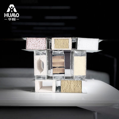 kupować Panele ścienne Sandwich Rockwool 50Mm Metal Glass Wool Mgo Panele ścienne Sandwich Clean Room Panel online manufacture