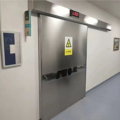 Elektryczne automatyczne drzwi z ołowiem szpital DR & CT Room X-Ray Proof Lead Door